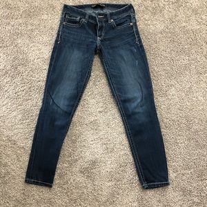 Express Low Rise Legging Jeans Size 4 Short